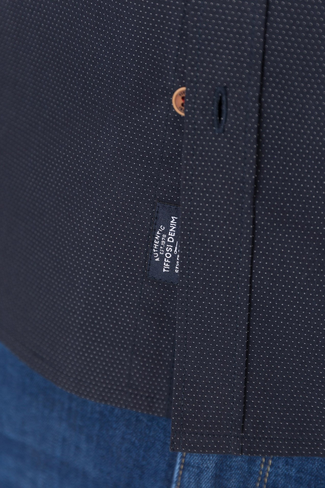 Camisa Estrutura Dobby Slim Fit