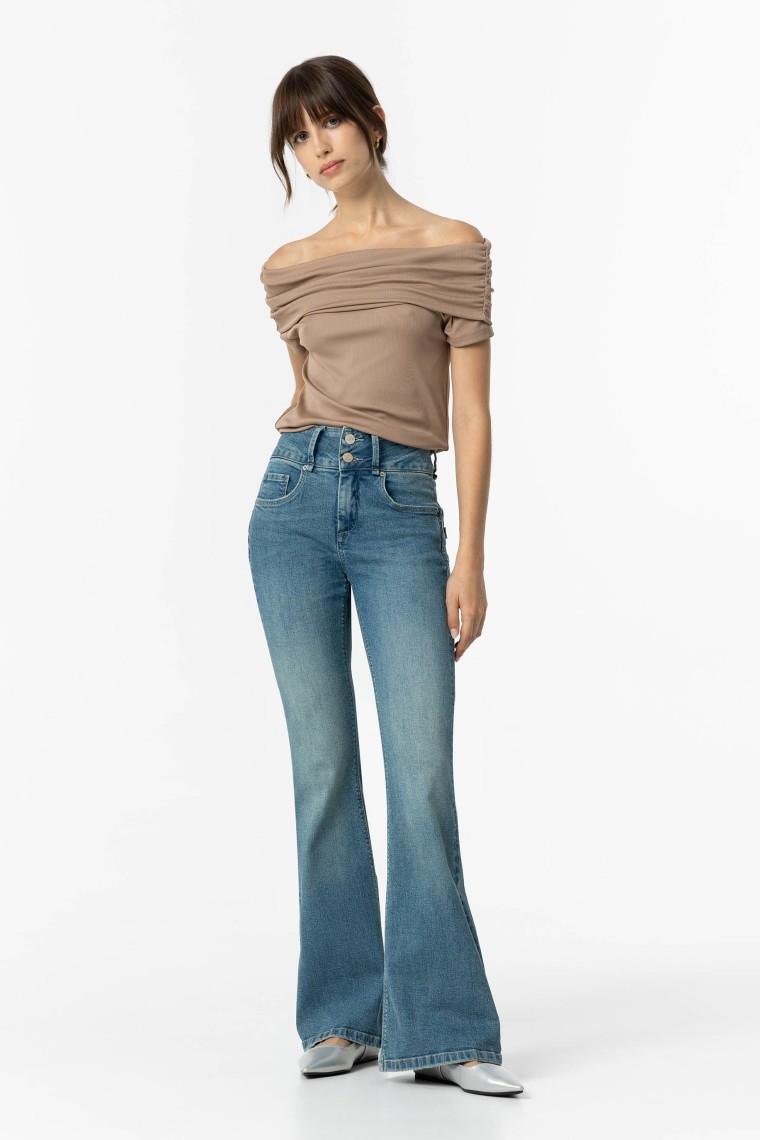 Double-up Flare Jeans