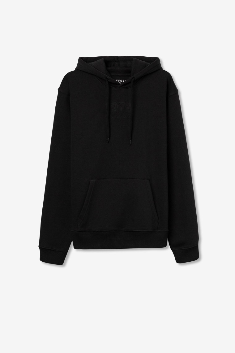 Hoodie with Front Embroidery