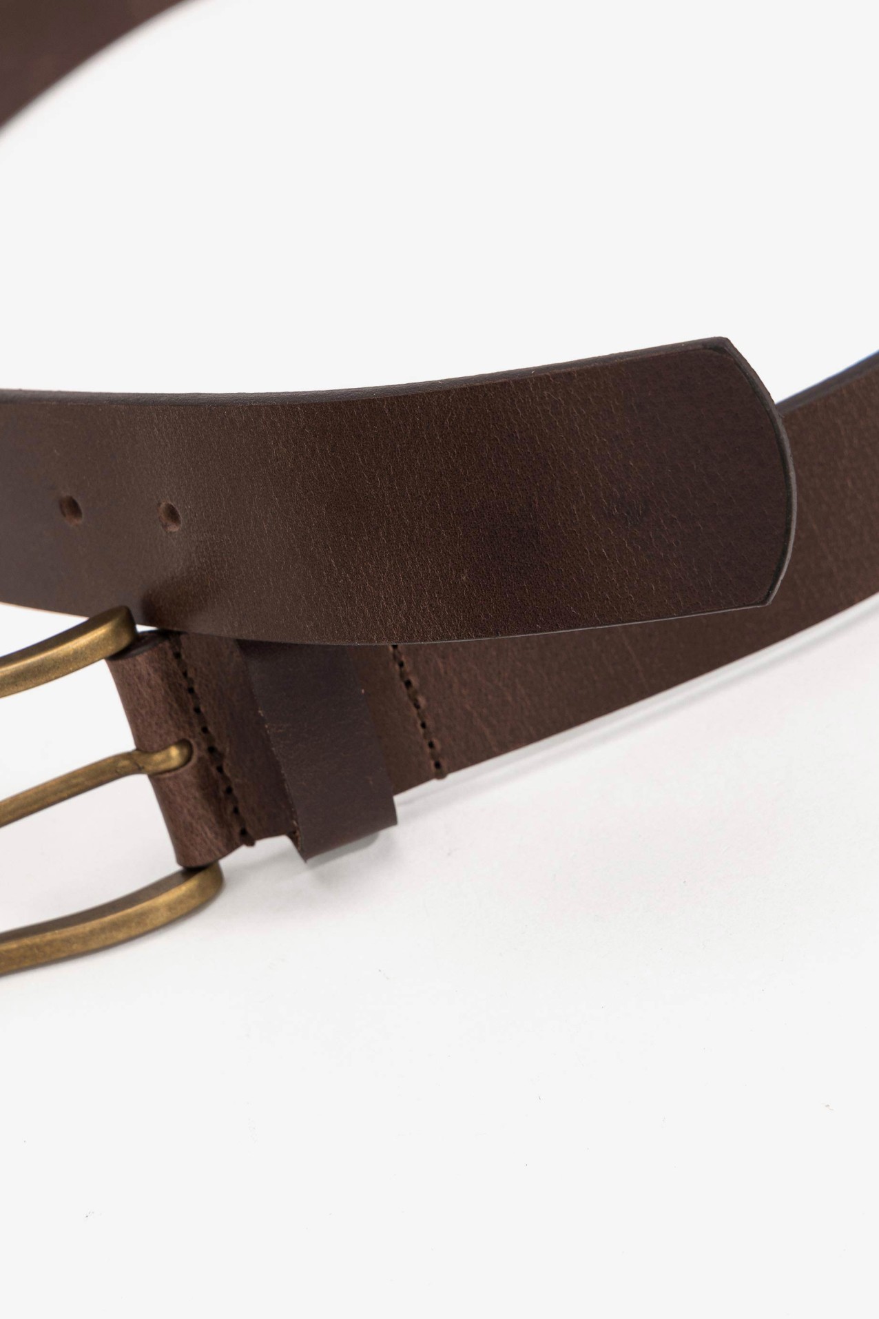 Dark Brown Basic Belt