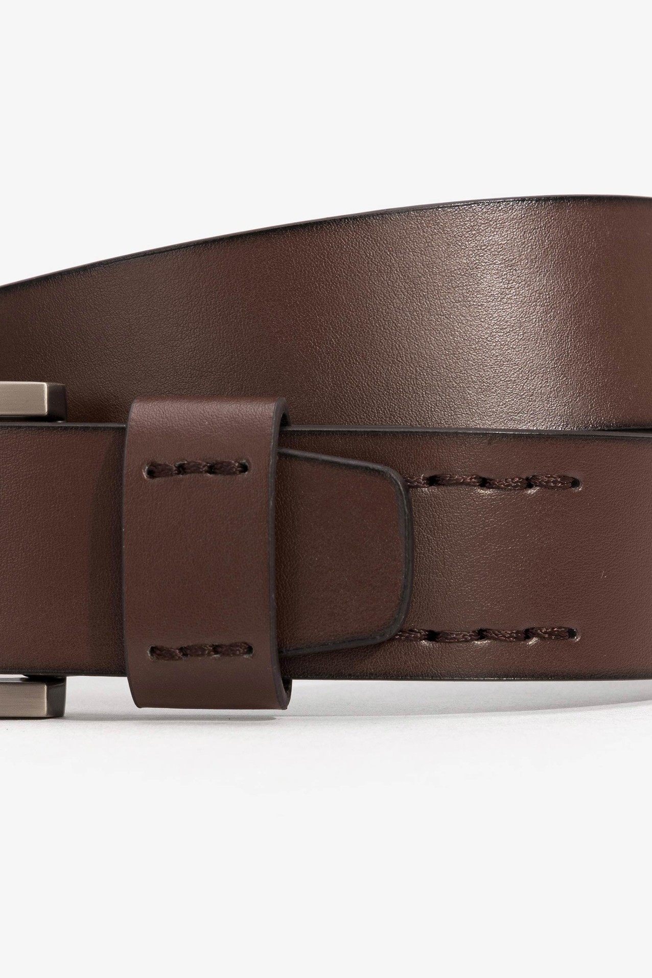 Dark Brown Jeans Belt