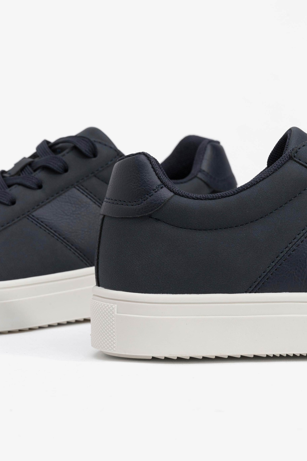 Leather Effect Sneakers