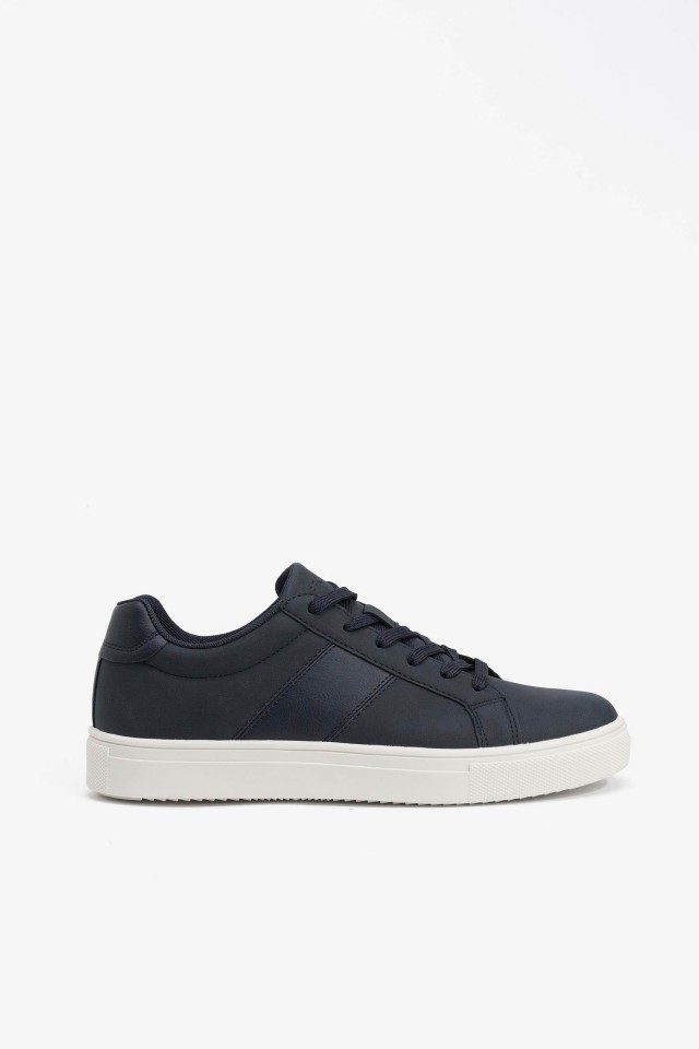 Leather Effect Sneakers Leather Effect Sneakers