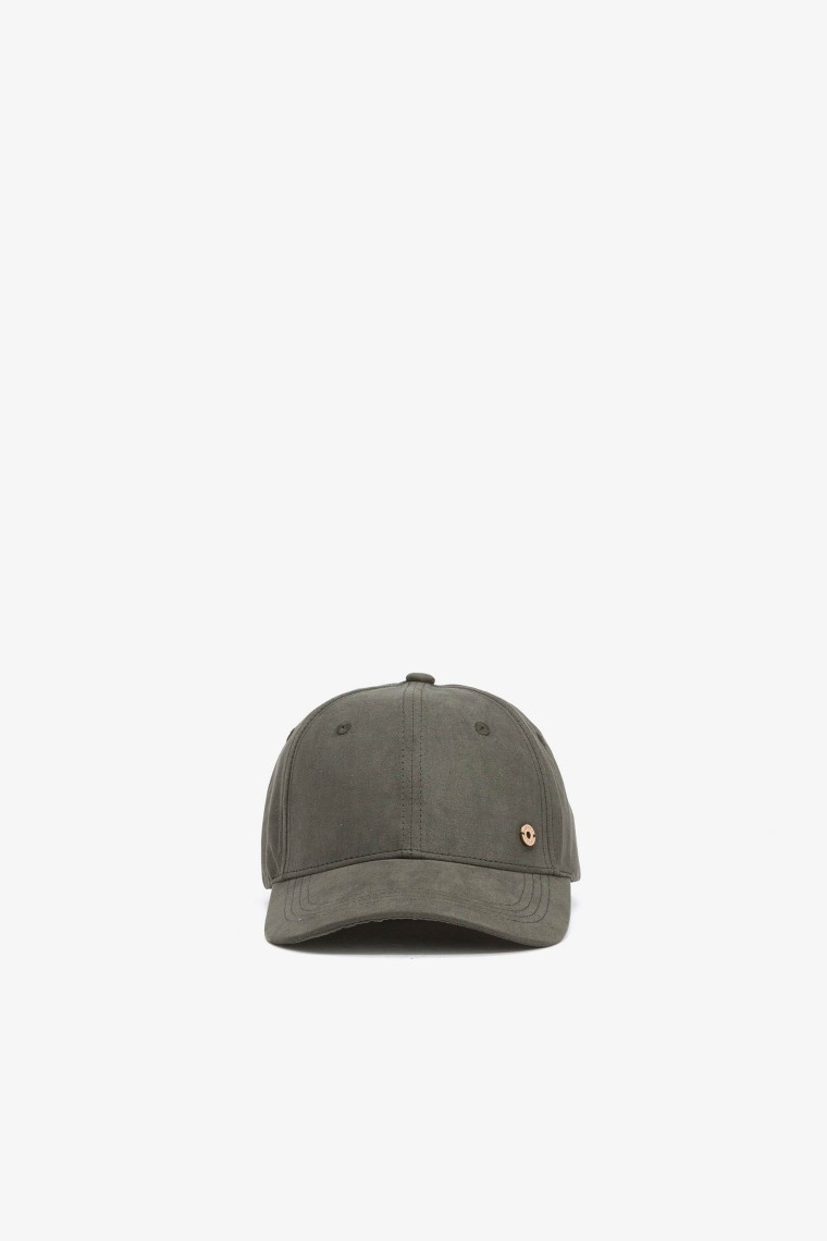 Suede Effect Cap