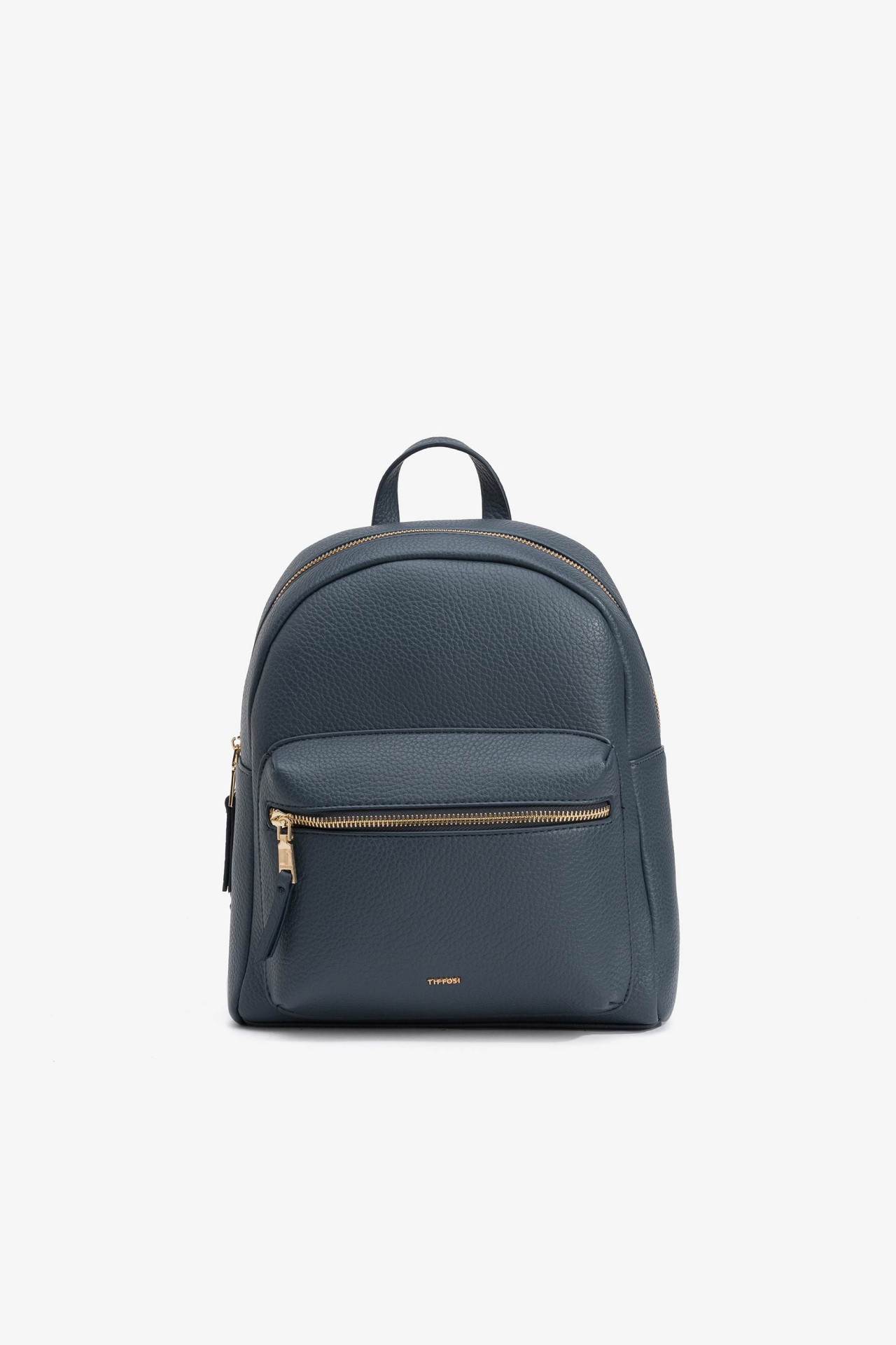 Leather Effect Backpack with Texture