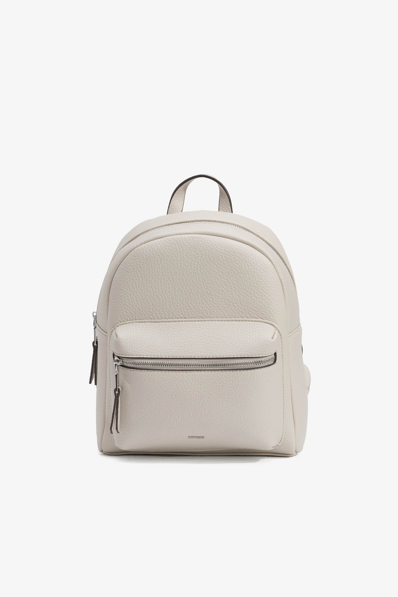 Leather Effect Backpack with Texture