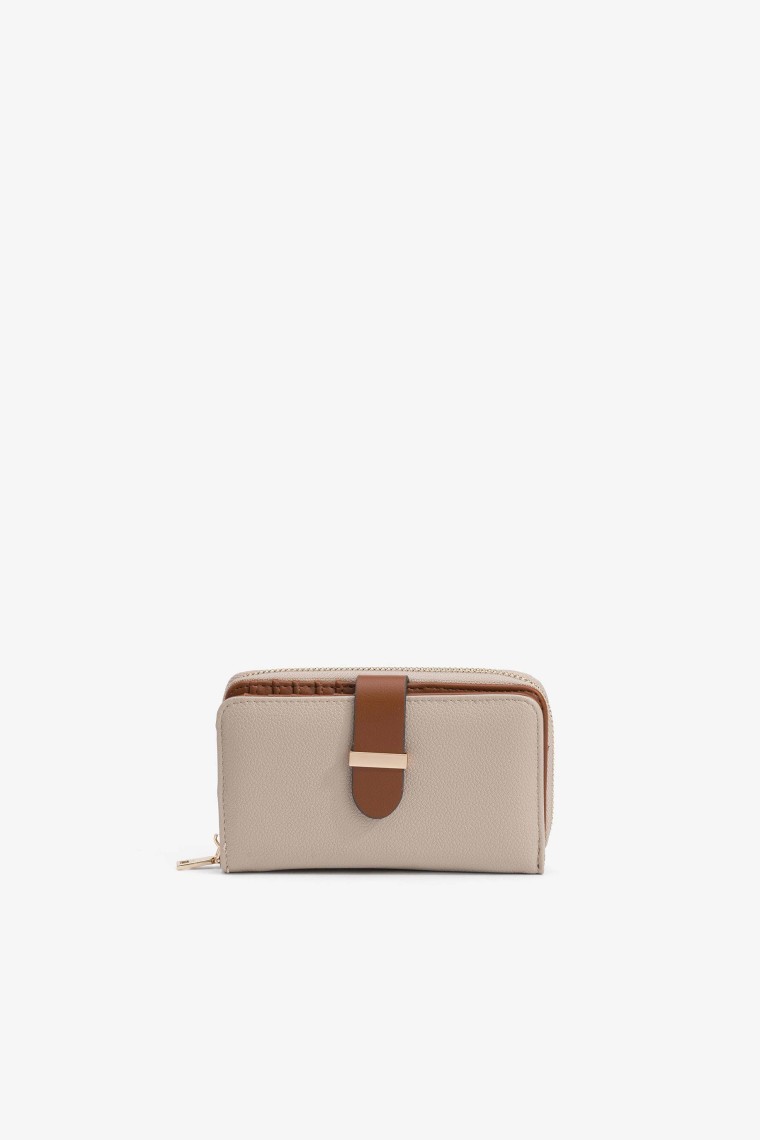 Two-tone Medium Purse