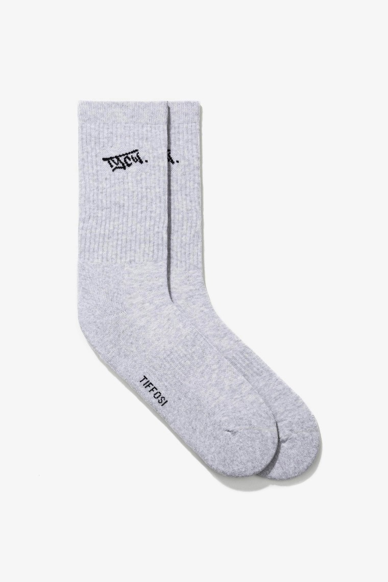 Logo Print Socks