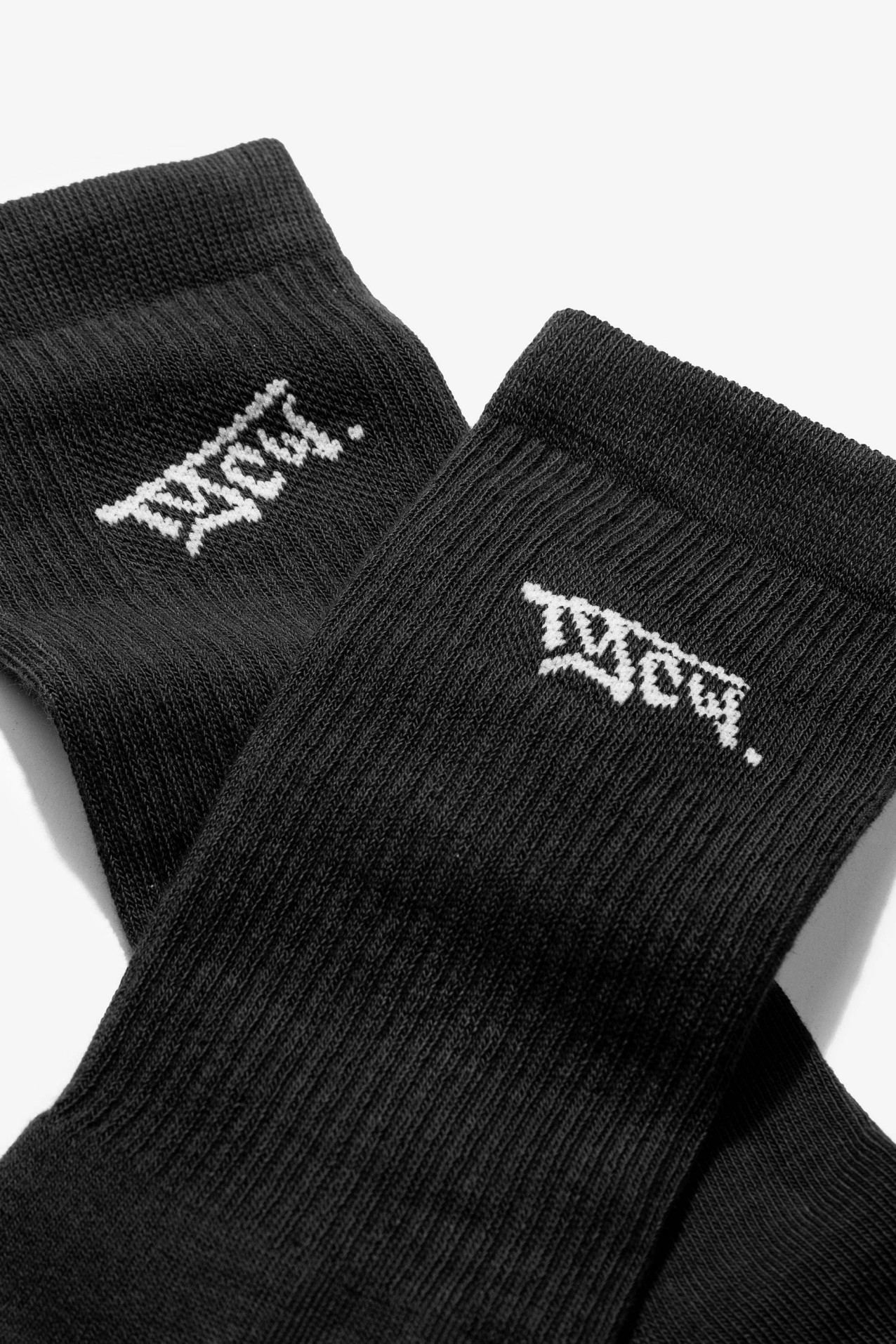 Mid-Cut Socks with Logo