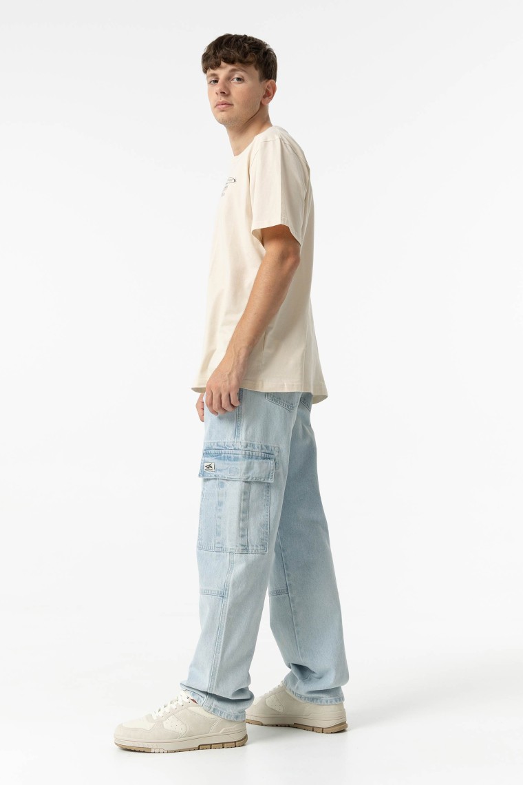 Jeans Cargo Wide Leg