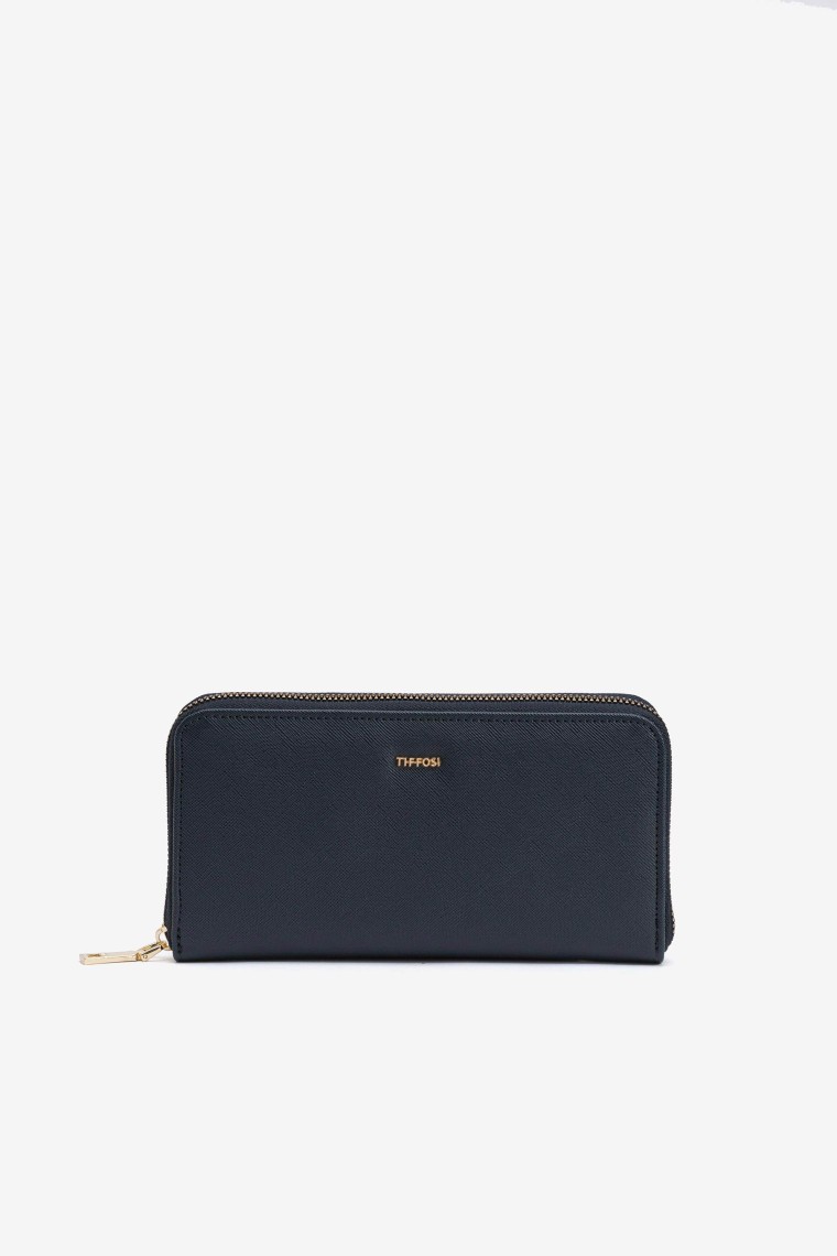 Dark Navy Large Wallet