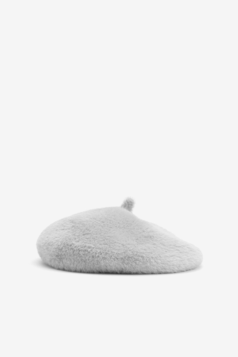 Faux Fur Beret