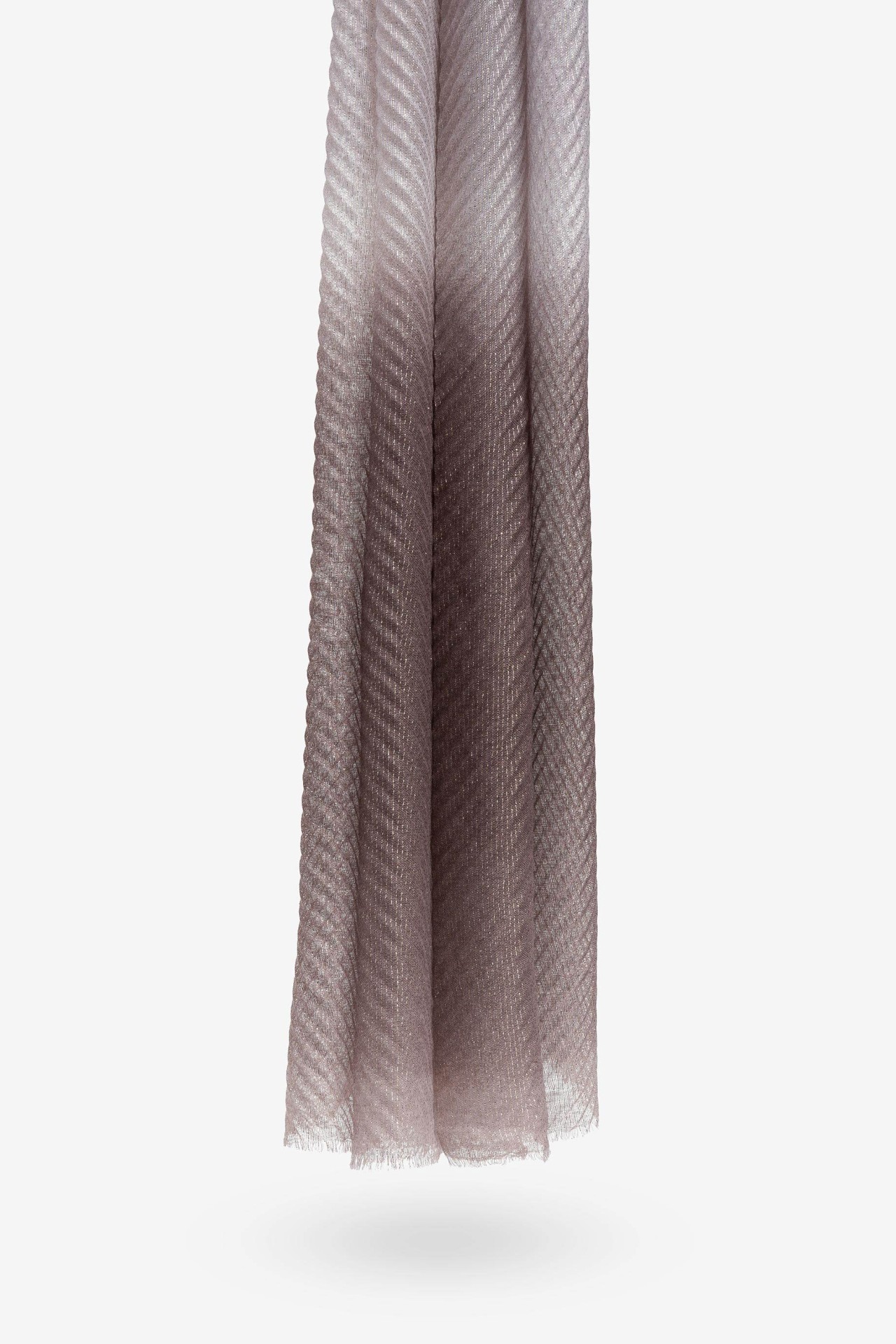 Shiny Pleated Scarf