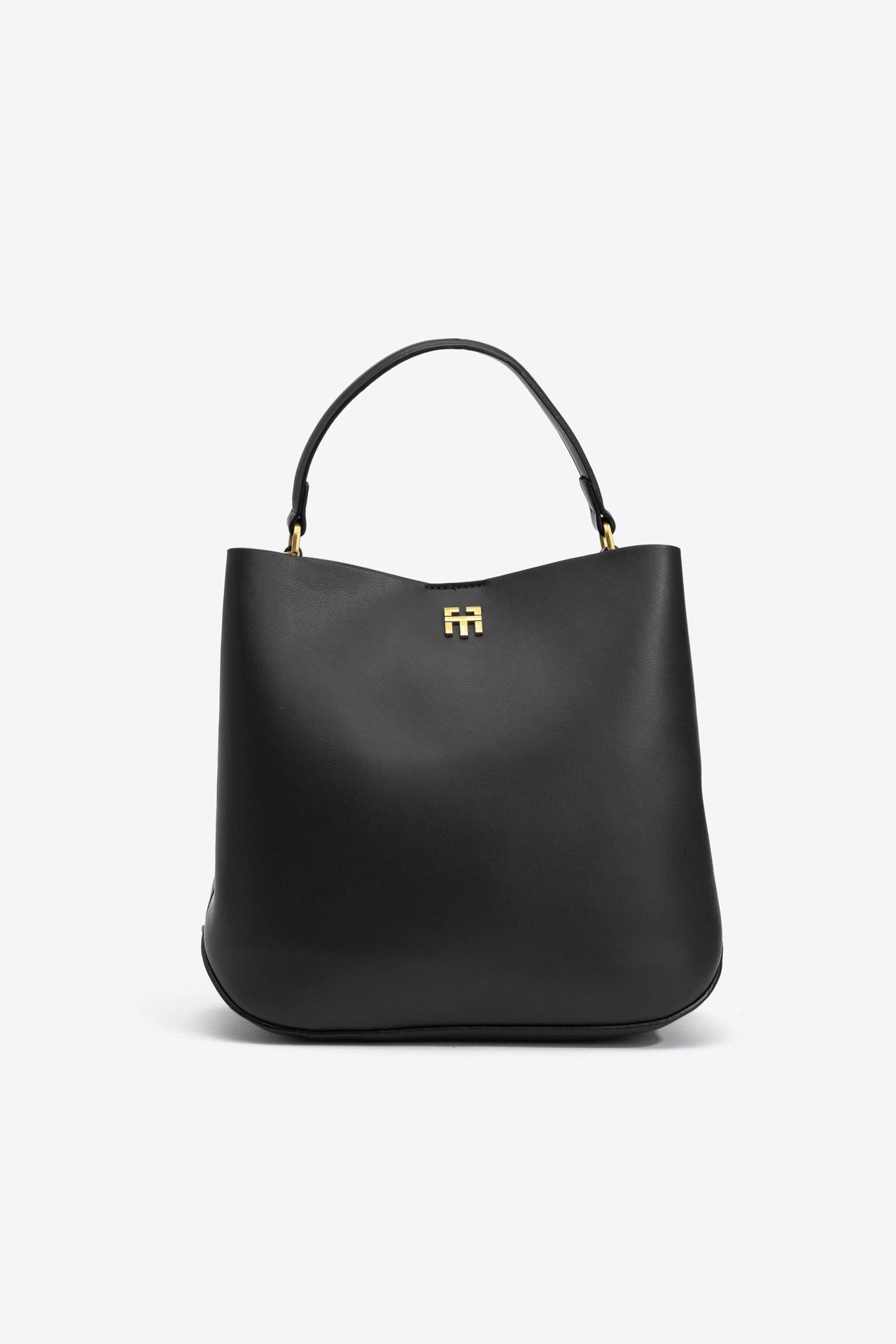 Leather Effect Bucket Bag