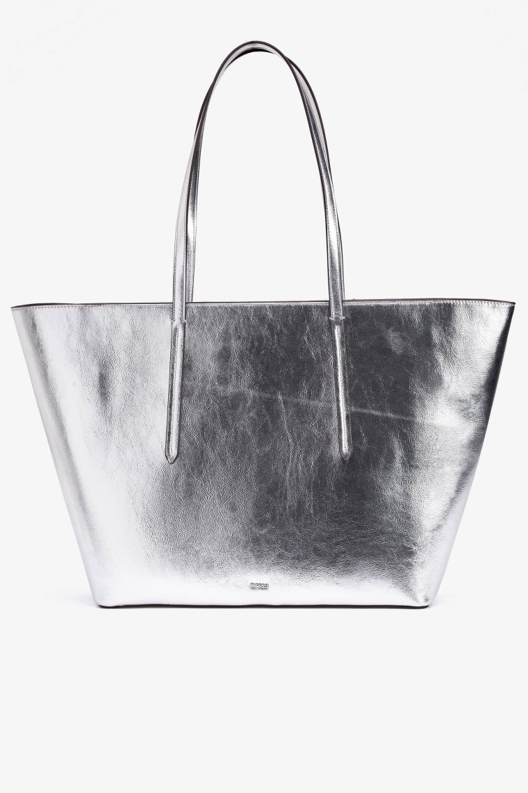 Metallic Shopper Bag