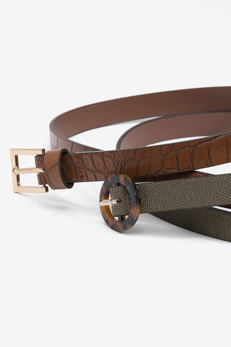 Pack of 2 Belts