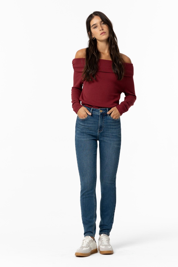 Thermal Skinny Fit Lauren Jeans