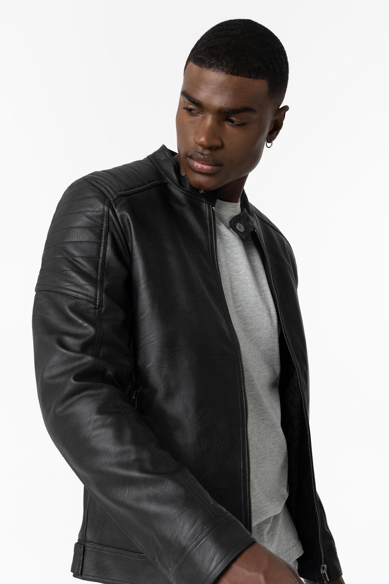 Leather Effect Jacket