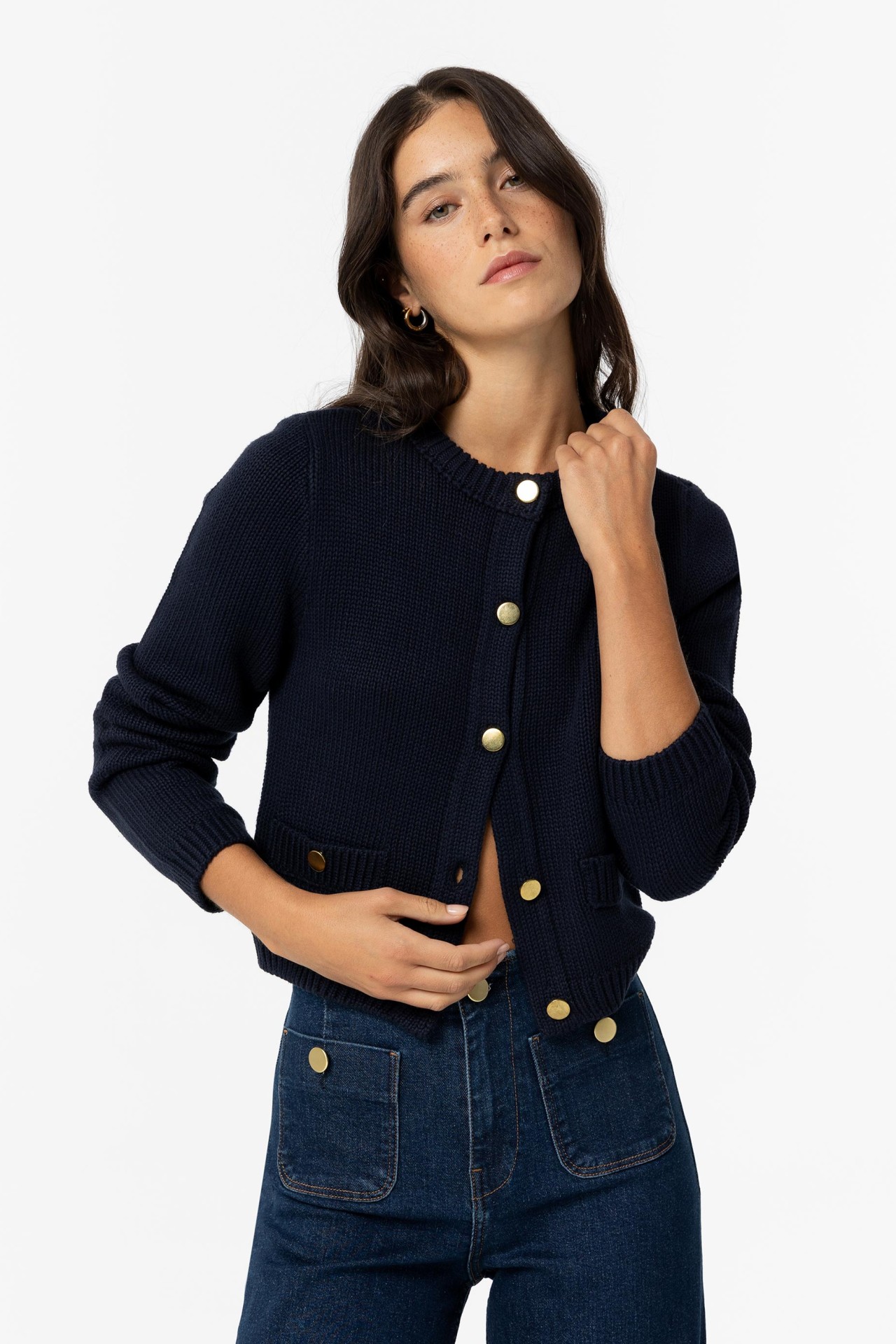 Cardigan with Buttons