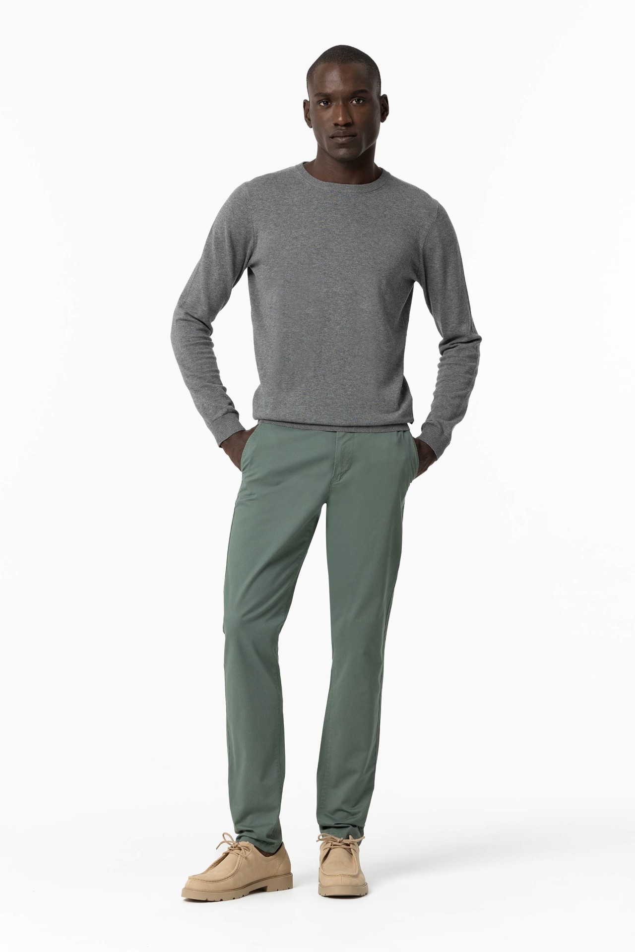 Slim Fit Chino Trousers