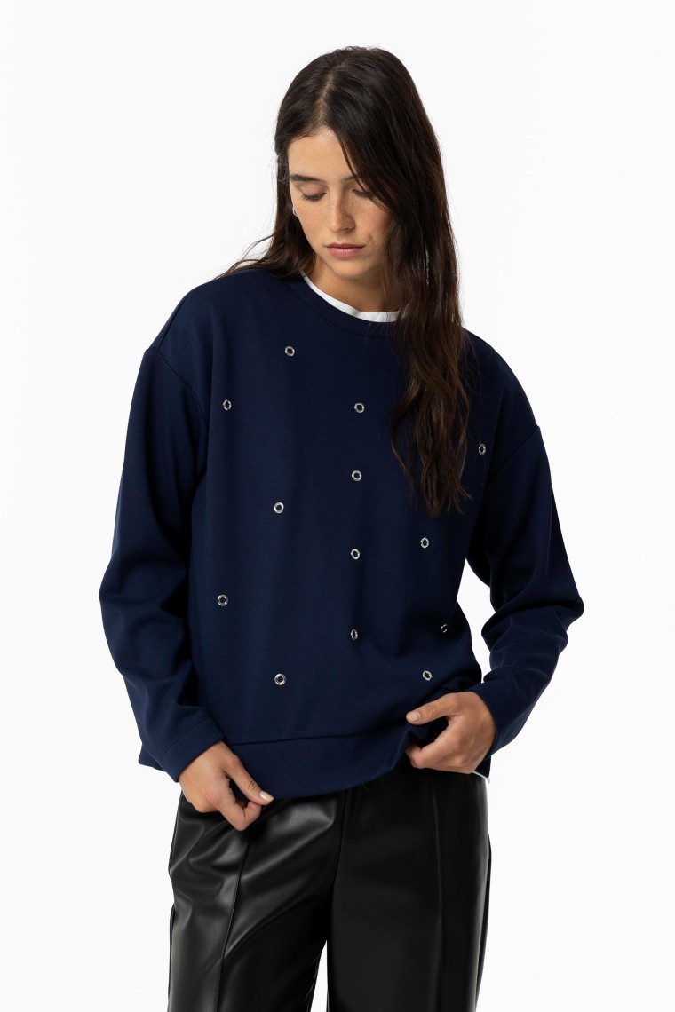 Sweatshirt Abertura nas Costas