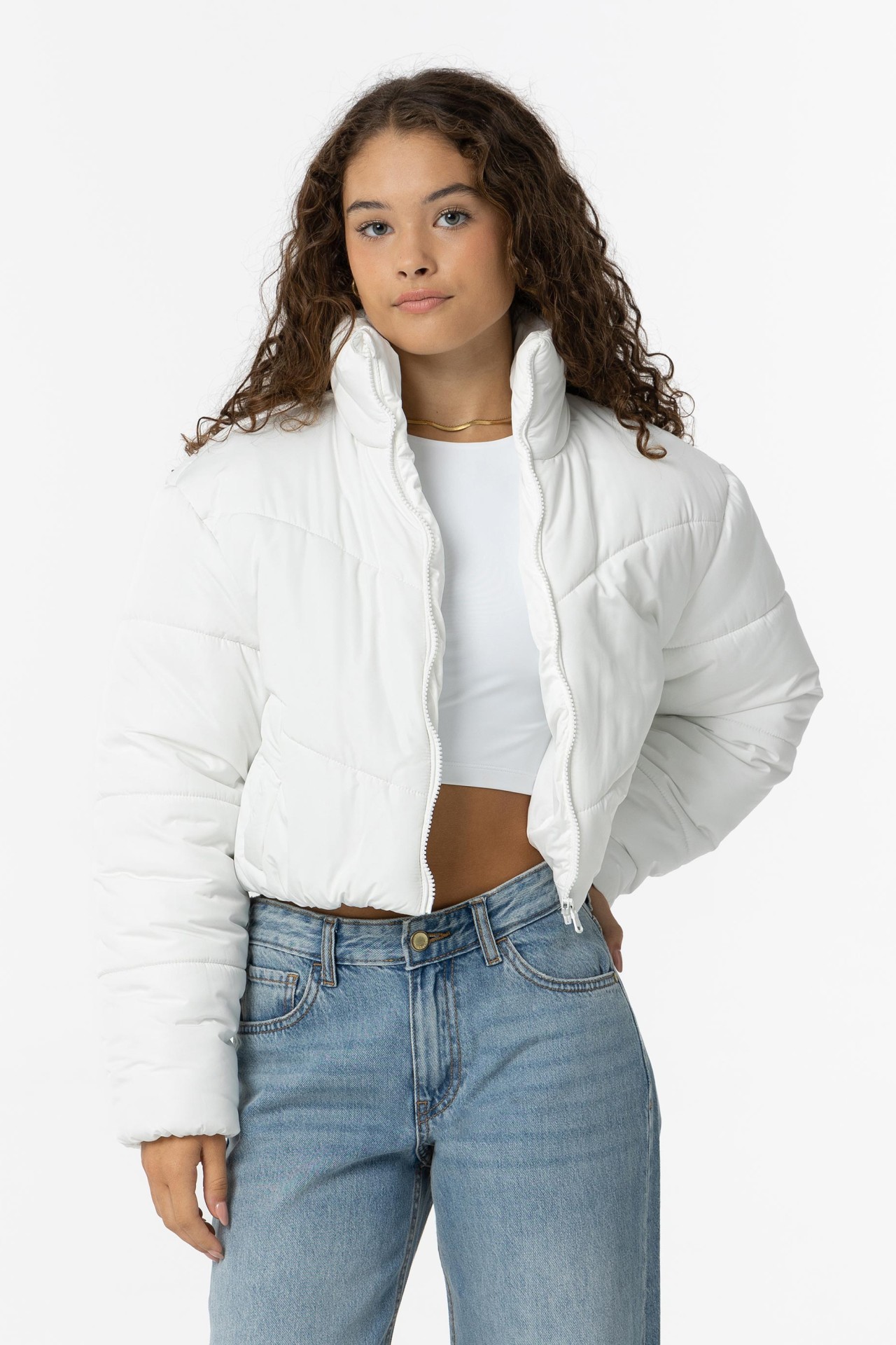 Cropped Padded Jacket