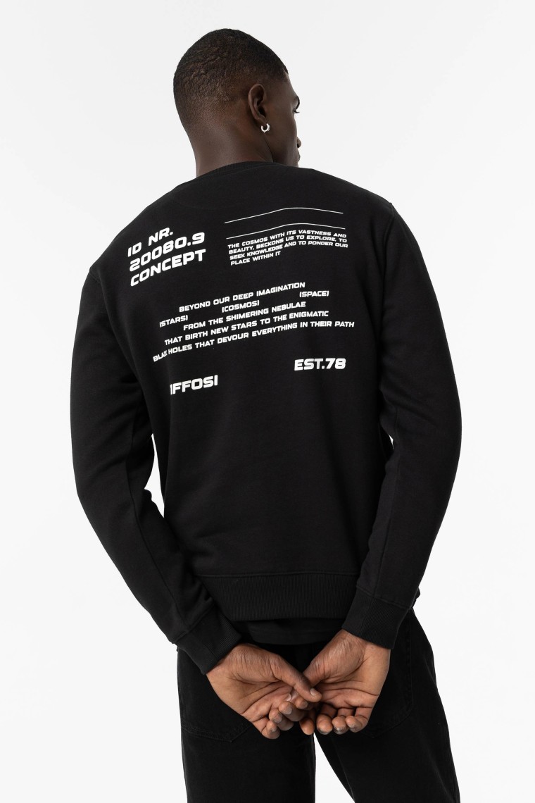 Sweatshirt with Back Print