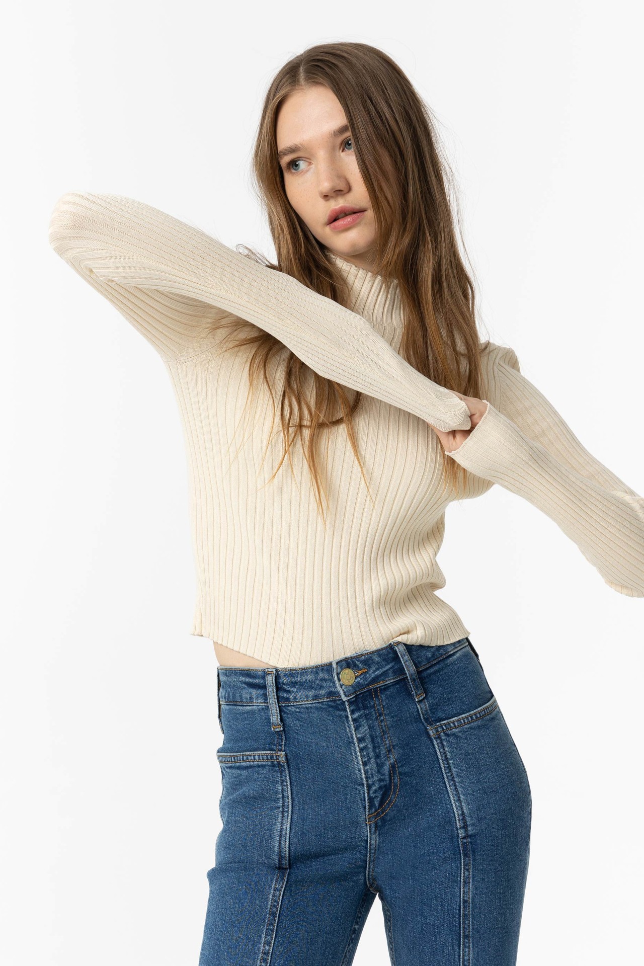 Ribbed Knit Sweater