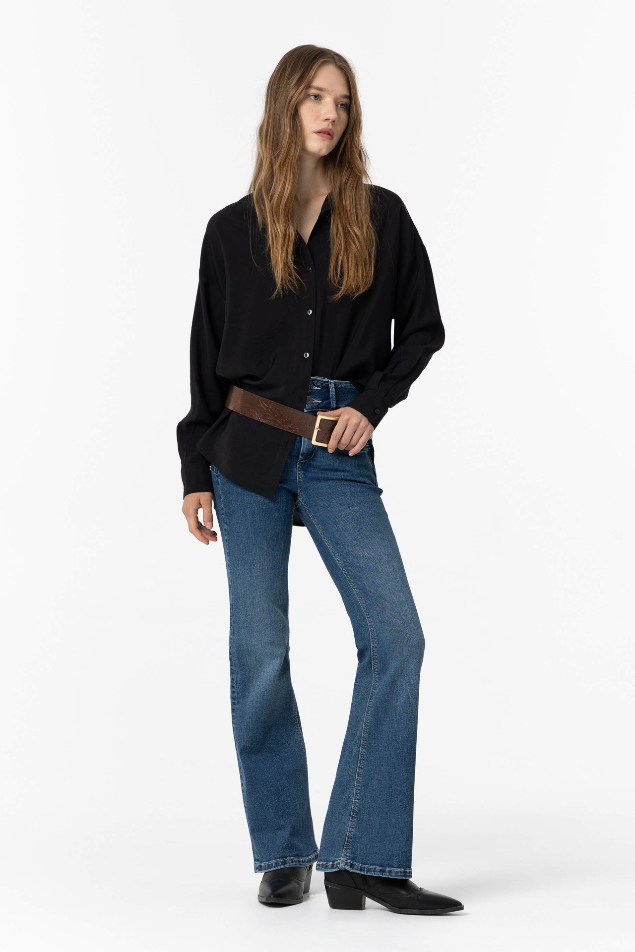 Double-up Bootcut Jeans