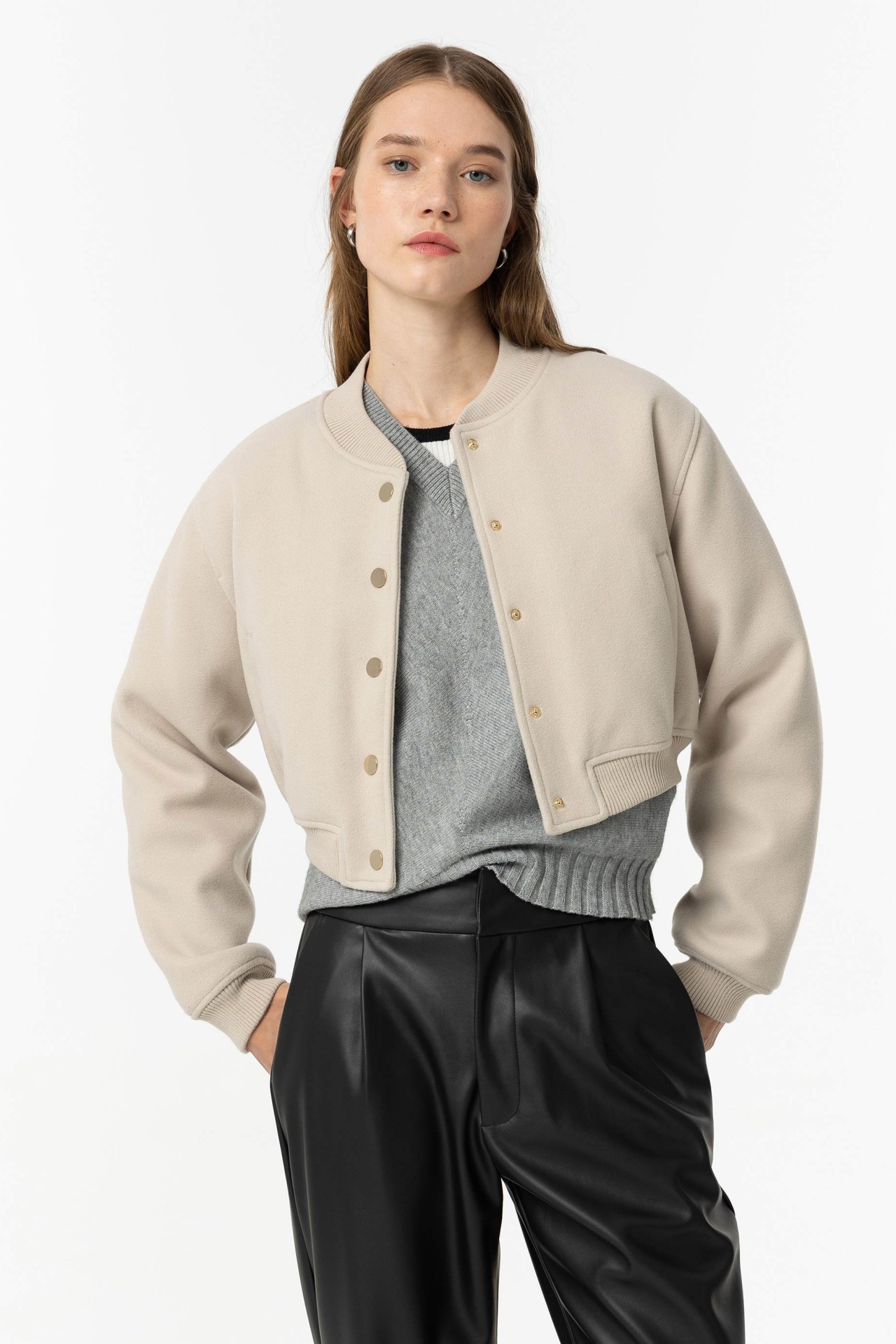 Padded Bomber Jacket