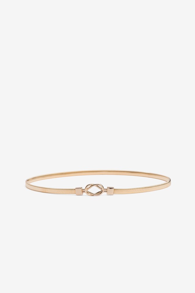 Golden Silver Waist Belt