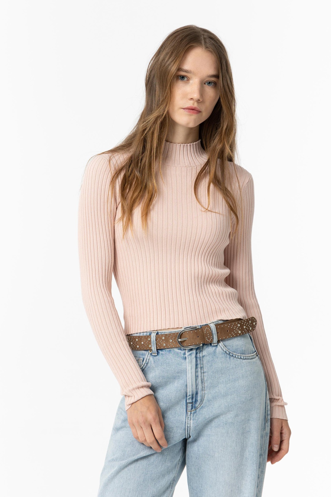 Ribbed Knit Sweater