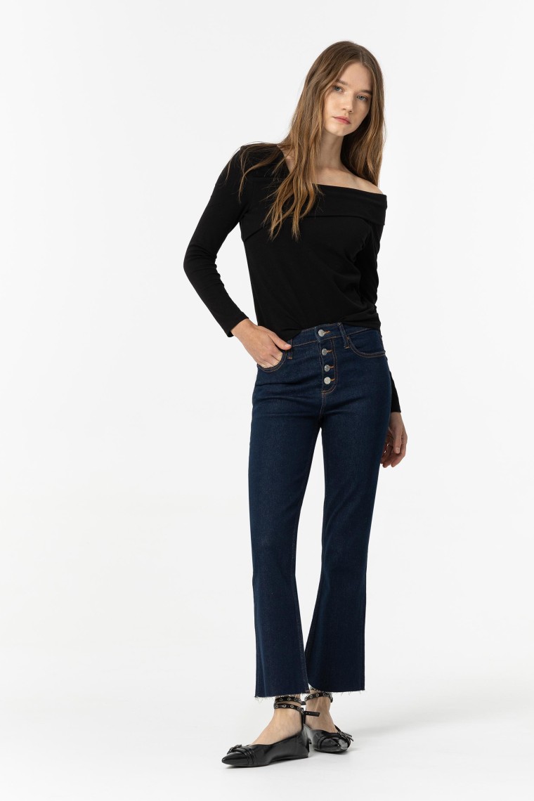 Cropped Flare Megan Jeans