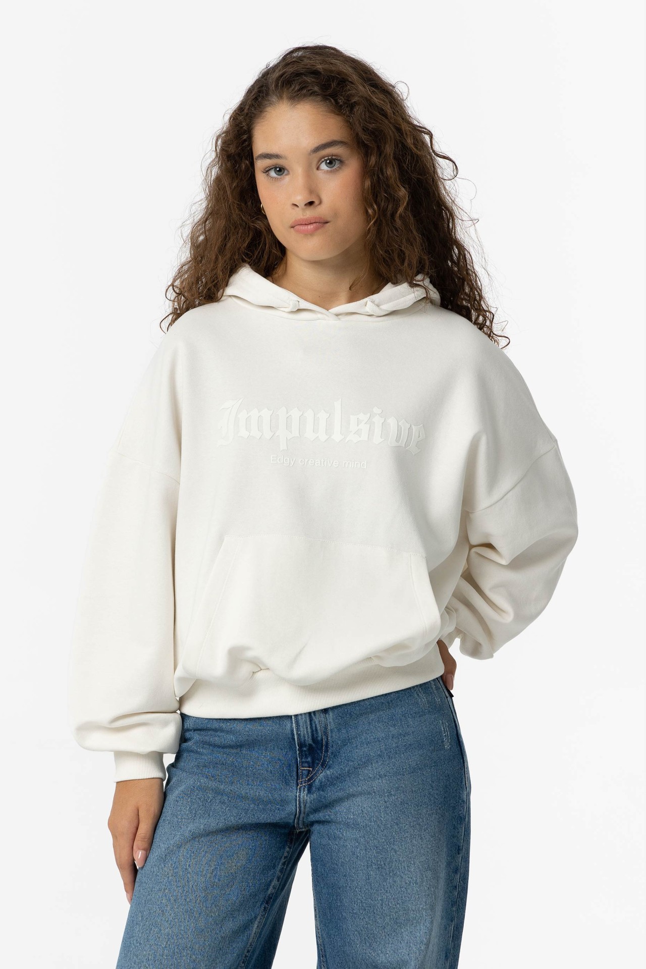 Hoodie with Slogan