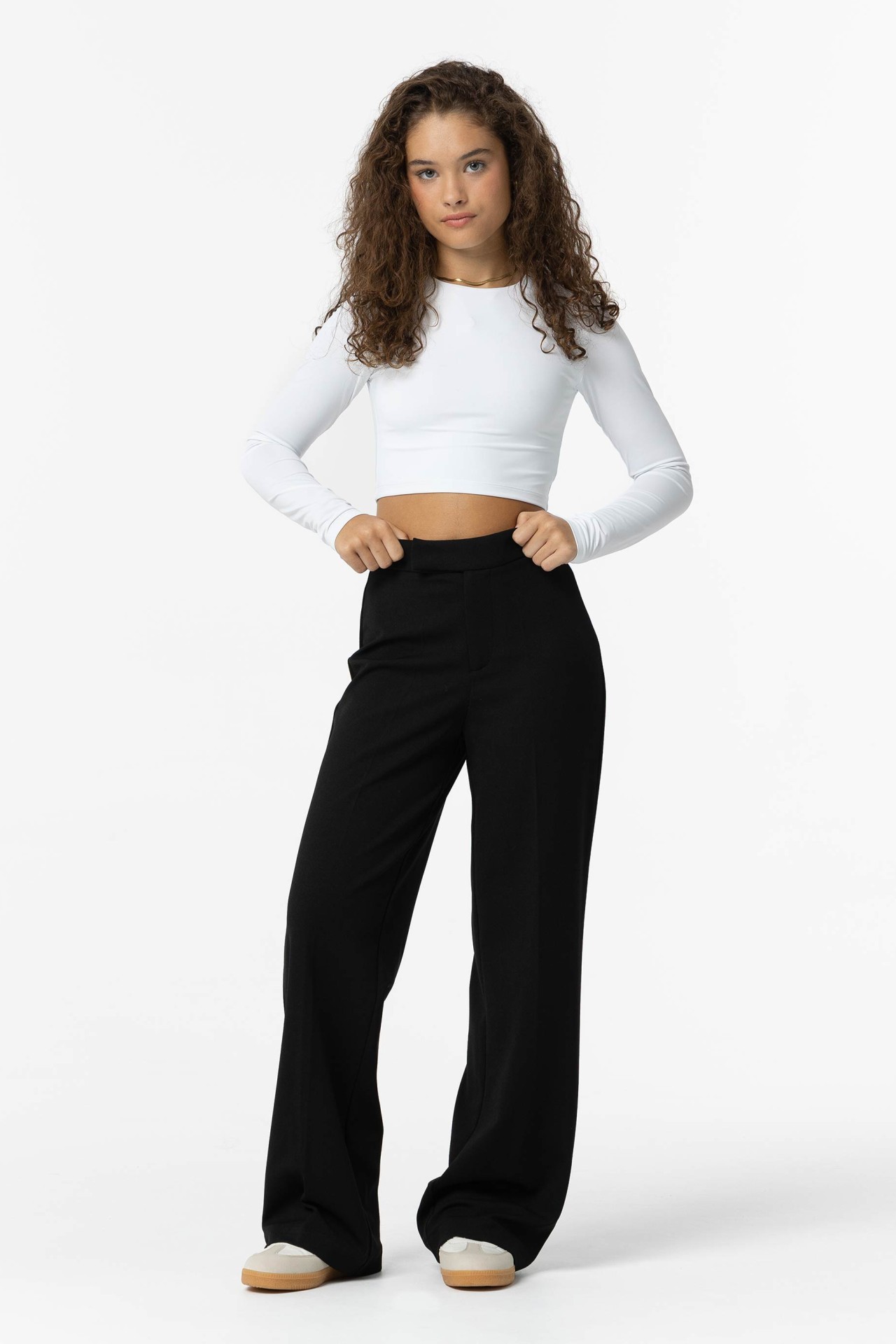 Straight Fit Trousers