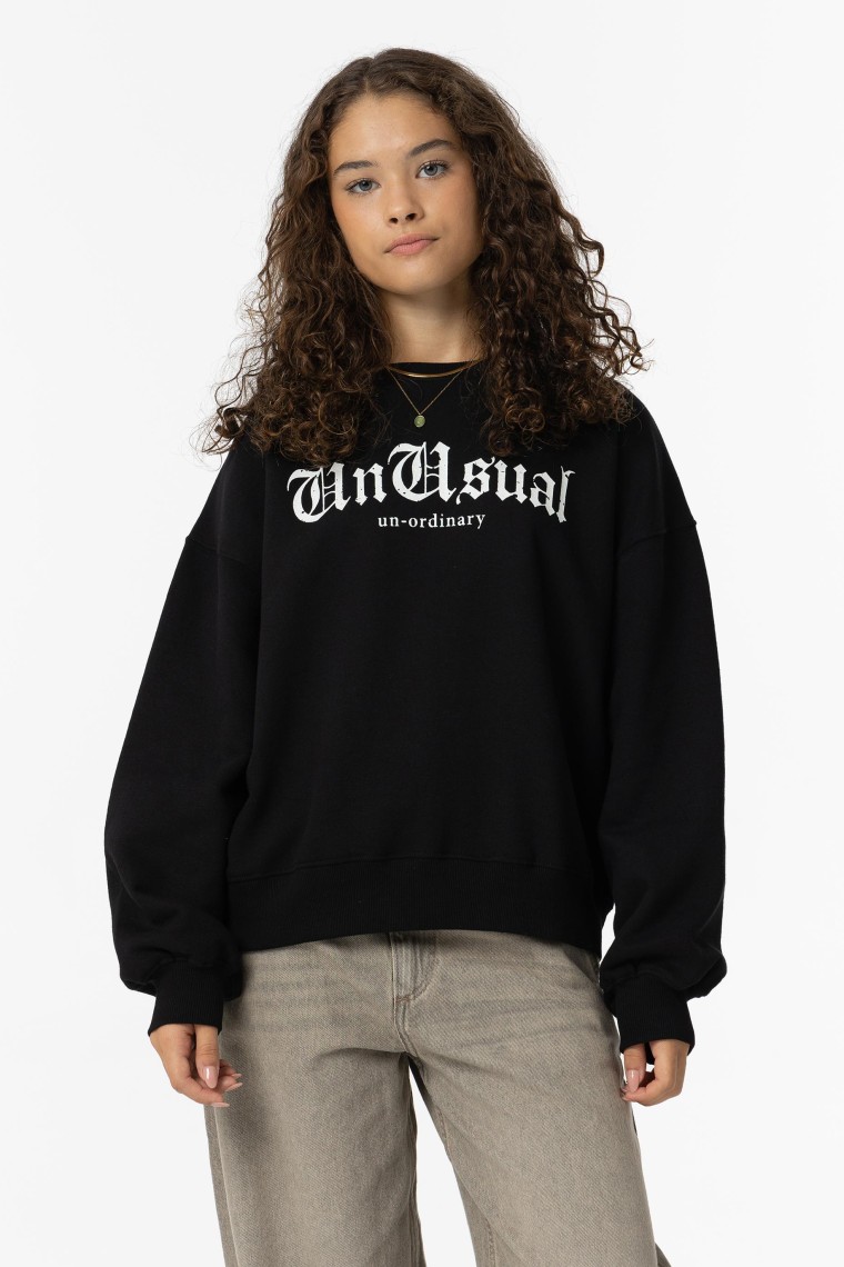 Sudadera con Texto Frontal