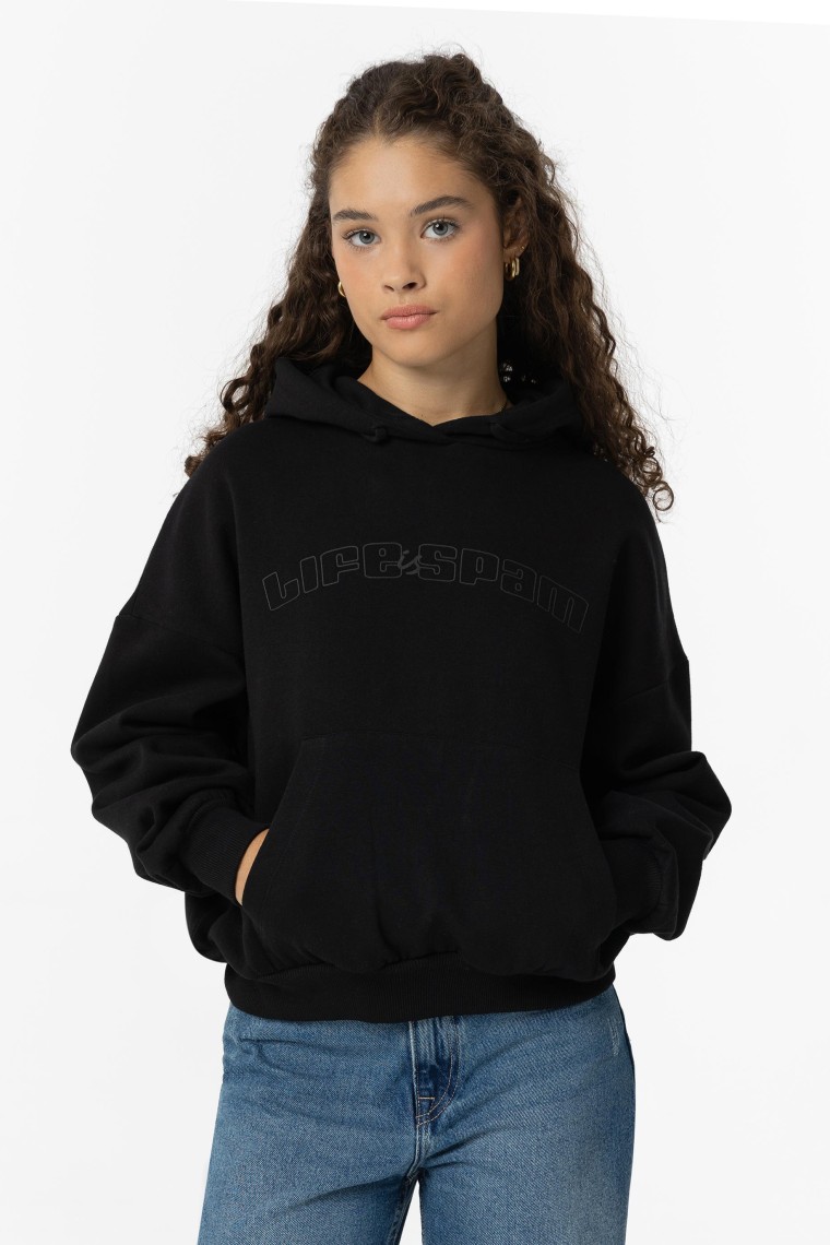 Hoodie with Slogan