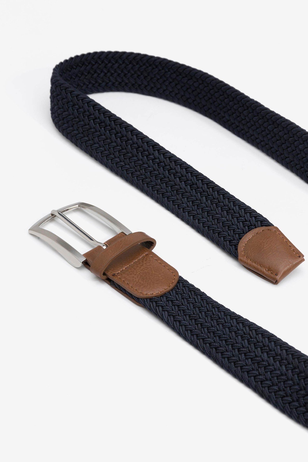 Elastic Belt with Buckle