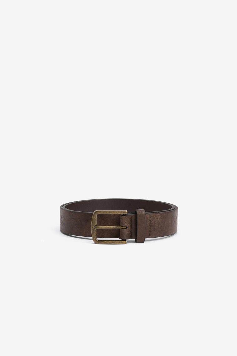 Dark Brown Basic Belt