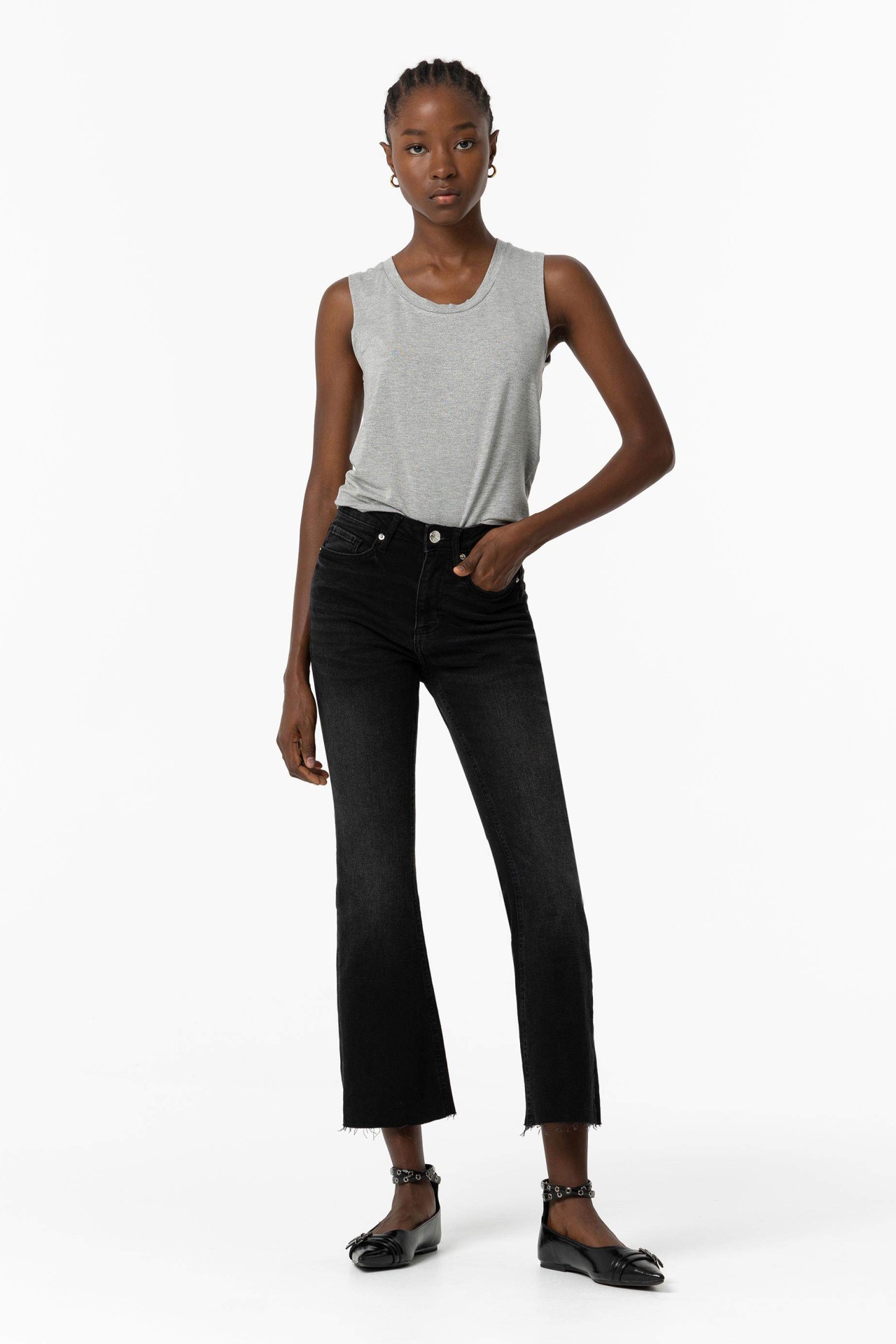 Cropped Flare Megan Jeans