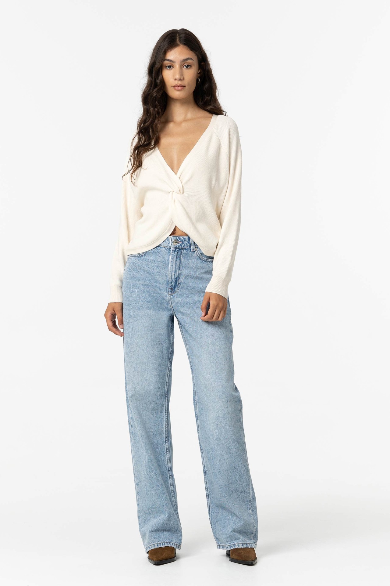 Wide Leg Bonnye Acid Wash Jeans