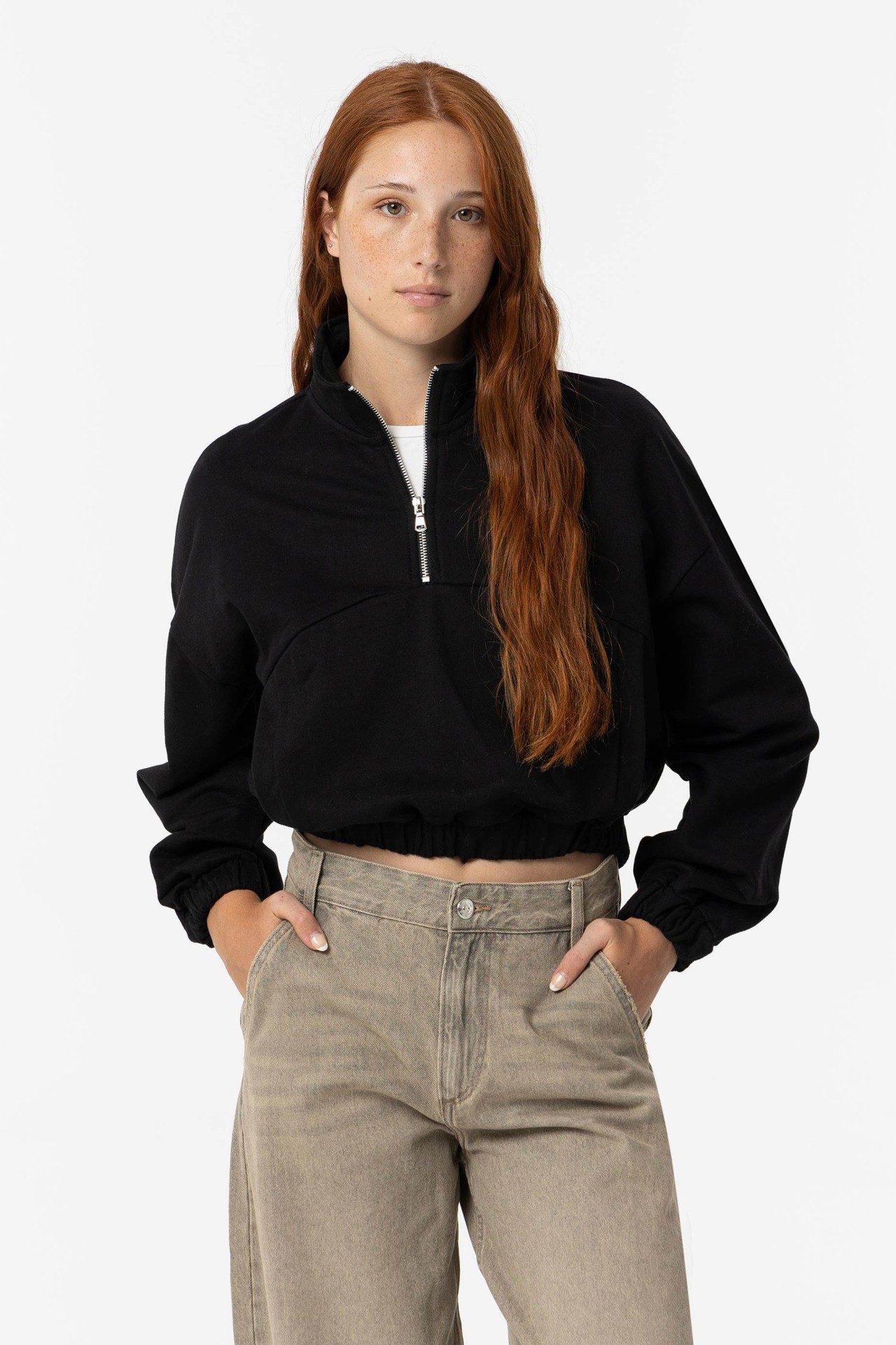 Sweatshirt com Fecho