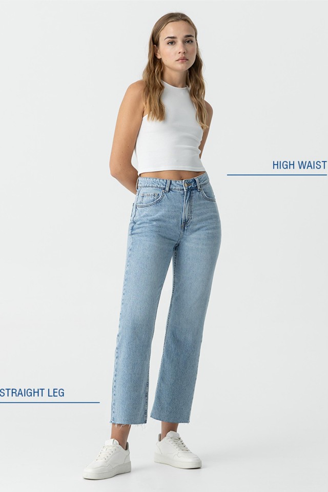 Jeans Solange Cropped Straight