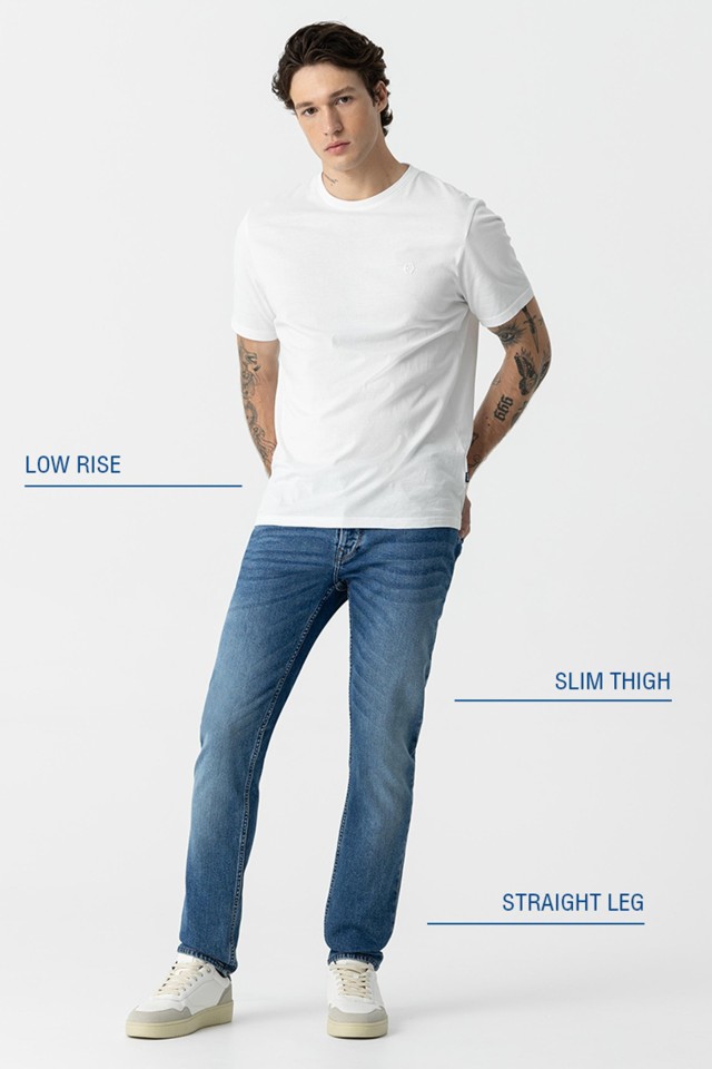 Jeans John Straight Slim Fit