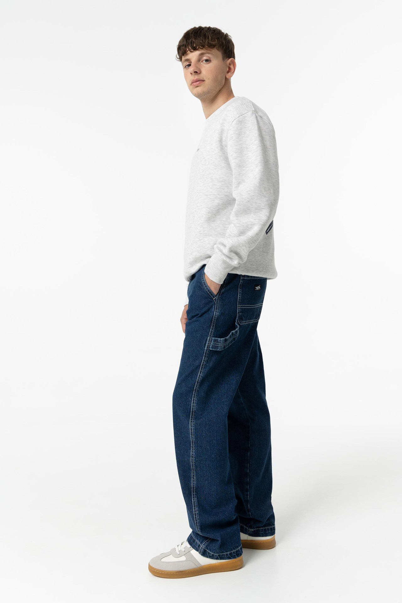 Wide Leg Carpenter Jeans