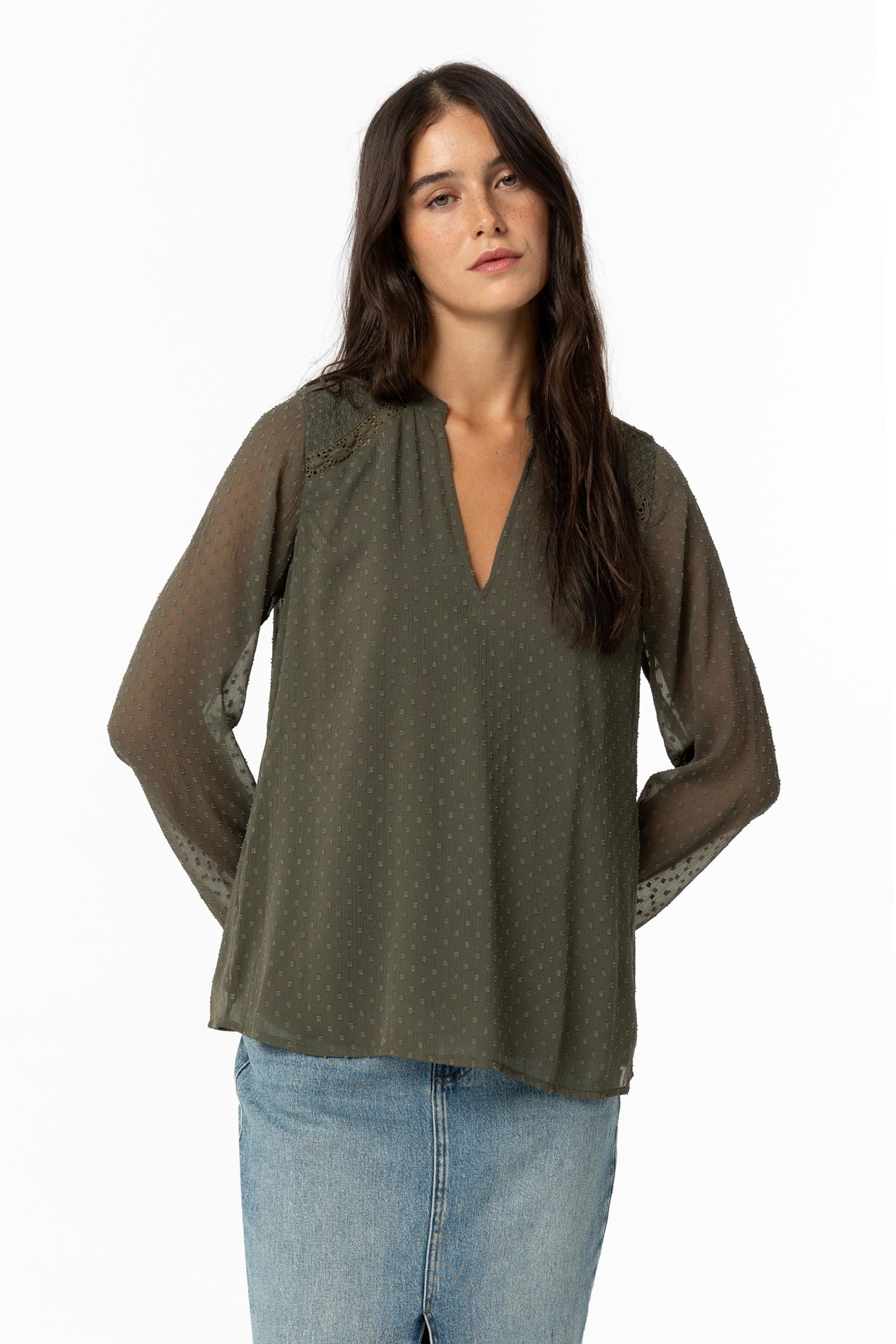 Blusa Plumeti