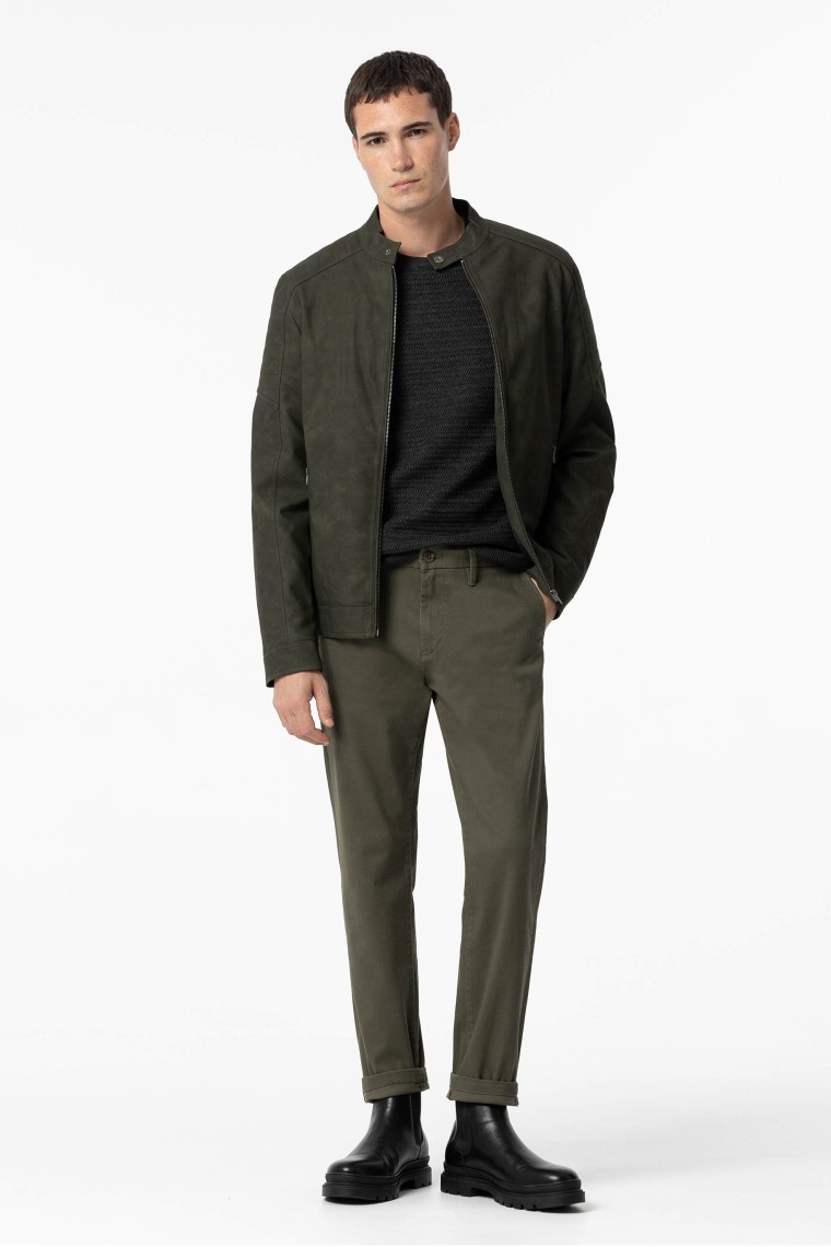 Pantaln Slim Fit Verde