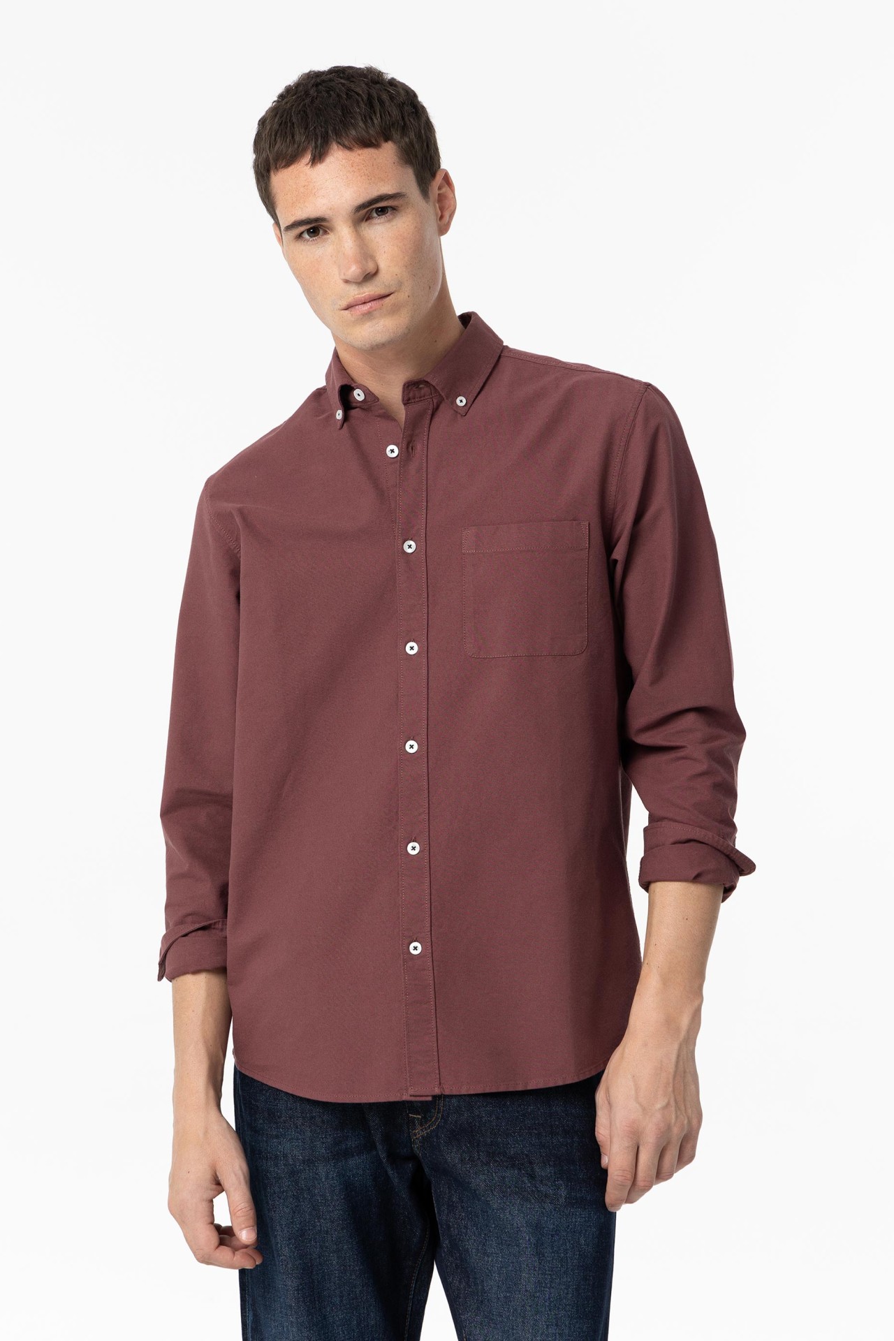 Camisa Regular Fit Oxford