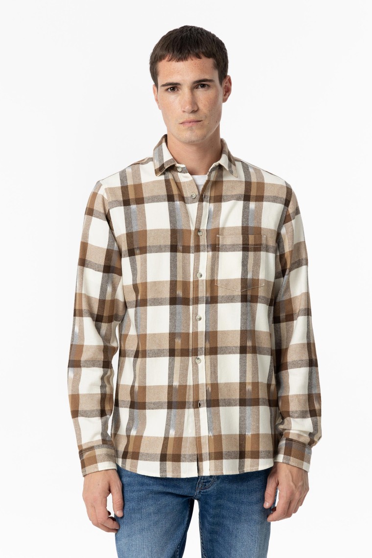 Regular Fit Flannel Check Shirt