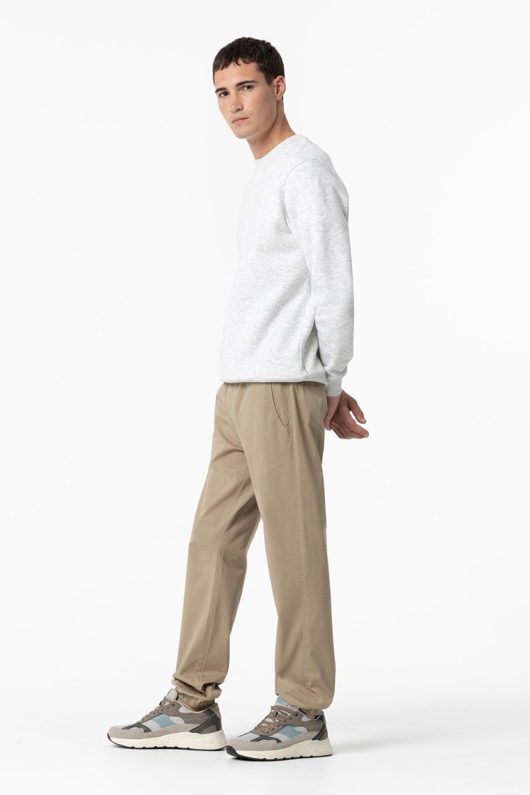 Beige Trousers